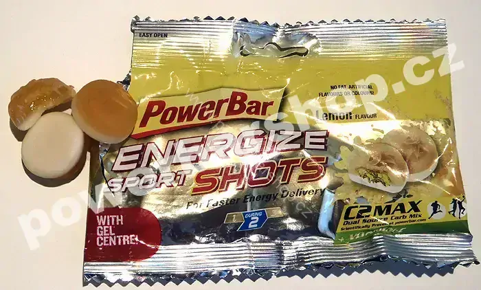 PowerBar Energize SportShots - pomeranč 60 g