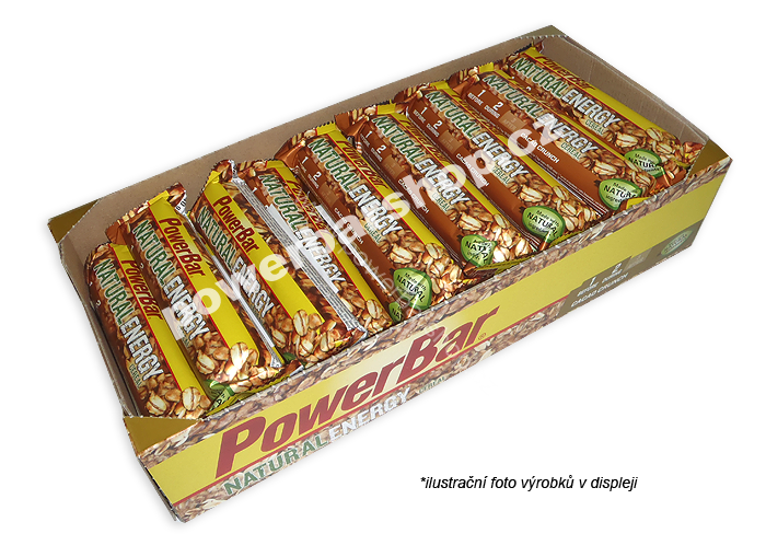 PowerBar Natural Energy tyčinka - kakao-křupinky 40 g