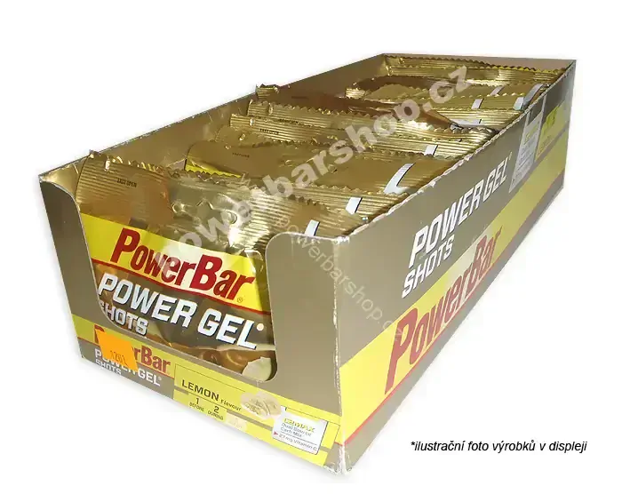 PowerBar Energize SportShots - cola+kofein 60 g